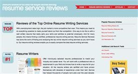 Executive Resume Writing Services Nyc